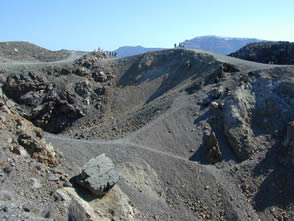 Nea Kameni Crater Rolf Steiner